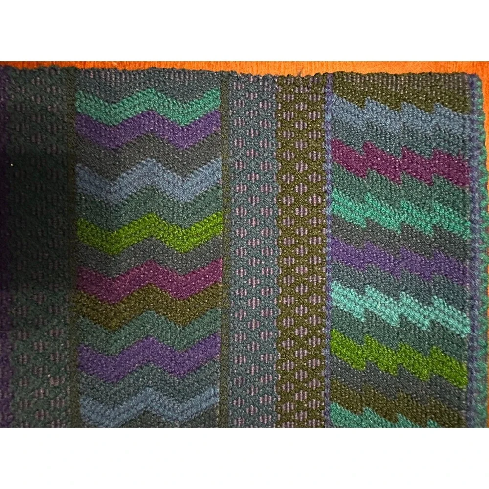 Vintage Traditional Guatemalan Handwoven Table Runner 42x16 inches